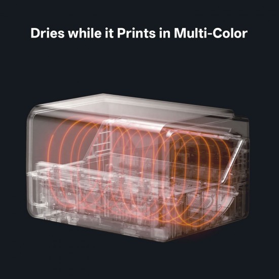 واحد مدیریت فیلامنت Anycubic ACE Pro با قابلیت چاپ ۴ رنگ و خشک‌کن هوشمند متریال