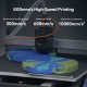 پرینتر سه‌بعدی Anycubic Kobra 3 Max با ابعاد چاپ ۴۰۰ در ۴۵۰ میلی‌متر، سرعت ۶۰۰mm/s، موتور دوگانه محور Y و سیستم هوش مصنوعی تشخیص خطا
