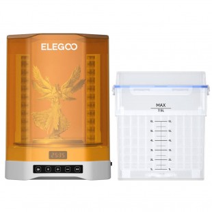 دستگاه شستشو و پخت قطعات رزینی ELEGOO Mercury Plus V3.0 دستگاه شستشو و پخت قطعات رزینی ELEGOO Mercury Plus V3.0