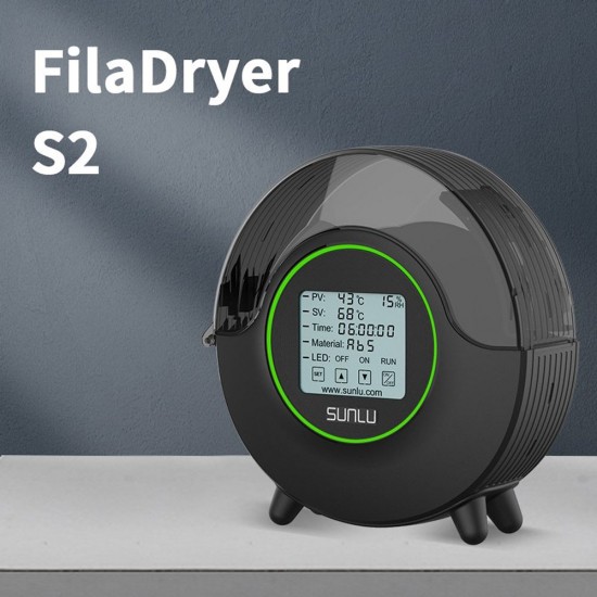 دستگاه نگهداری فیلامنت درایر اس دو SUNLU FilaDryer S2