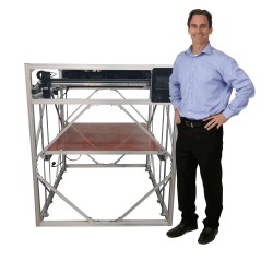 پرینتر سه بعدی صنعتی DM10 شرکت DOWELL با ابعاد چاپ 1000 در 1000 در 1000 میلیمتر