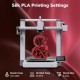 فیلامنت AMOLEN Silk PLA دو رنگ قرمز مشکی با جلوه براق و افکت کنتراست