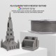 Amolen PLA Cement Grey 1.75mm 3D Printing Filament Concrete Style