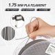 Amolen PLA Cement Grey 1.75mm 3D Printing Filament Concrete Style