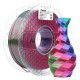 فیلامنت AMOLEN Silk PLA سه رنگ قرمز سبز آبی با افکت چرخشی براق