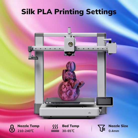 خرید فیلامنت PLA سه رنگ AMOLEN Silk قرمز زرد آبی 1.75mm
