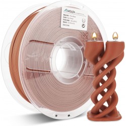 فیلامنت PLA Red Wood چوب قرمز AMOLEN