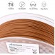 Amolen PLA Wood Red Wood 1.75mm Filament