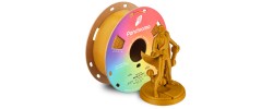 فیلامنت Panchroma™ Metallic PLA برند Polymaker متالیک طلایی 1.75mm