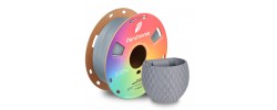 فیلامنت Panchroma™ Matte PLA برند Polymaker خاکستری فسیلی 1.75mm