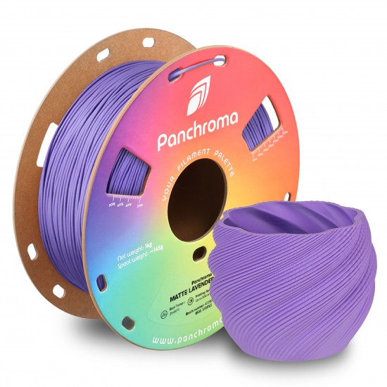 رول فیلامنت Panchroma Matte PLA با رنگ مات و بافت مخملی بنفش لاوندر