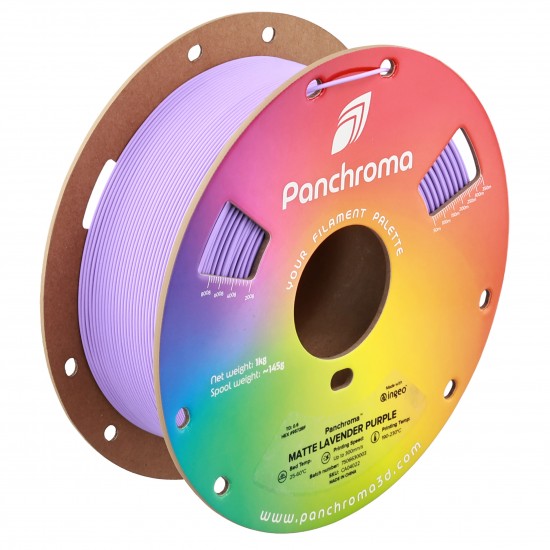رول فیلامنت Panchroma Matte PLA با رنگ مات و بافت مخملی بنفش لاوندر