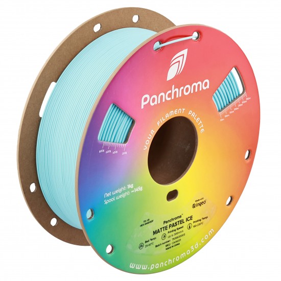 رول فیلامنت Panchroma Matte PLA با رنگ مات و بافت مخملی یخی پاستلی