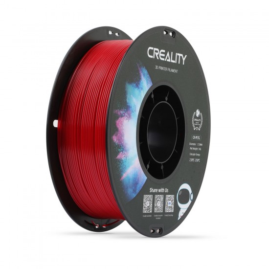 فیلامنت CR-PETG برند Creality قرمز 1.75mm