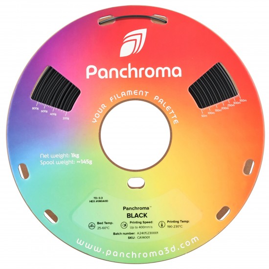 رول فیلامنت Panchroma CoPE با قطر 1.75 میلی‌متر سیاه