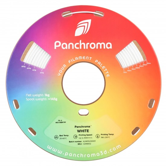 رول فیلامنت Panchroma CoPE با قطر 1.75 میلی‌متر سفید
