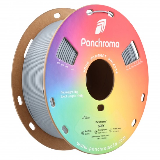 رول فیلامنت Panchroma CoPE با قطر 1.75 میلی‌متر خاکستری