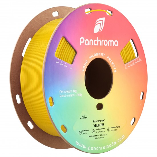 رول فیلامنت Panchroma CoPE با قطر 1.75 میلی‌متر زرد