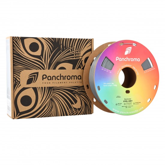 رول فیلامنت Panchroma CoPE با قطر 1.75 میلی‌متر خاکستری فولادی