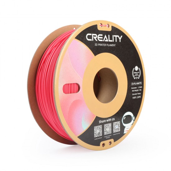 فیلامنت CR-PLA Matte برند Creality قرمز 1.75mm