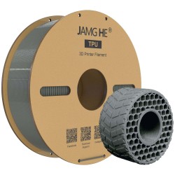 فیلامنت TPU برند JAMGHE خاکستری 1.75mm فیلامنت TPU برند JAMGHE خاکستری 1.75mm