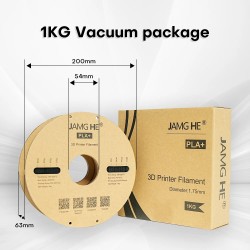 فیلامنت +PLA برند JAMGHE قرمز 1.75mm فیلامنت +PLA برند JAMGHE قرمز 1.75mm