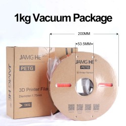 فیلامنت PETG برند JAMGHE زرد 1.75mm فیلامنت PETG برند JAMGHE زرد 1.75mm