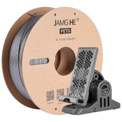 فیلامنت PETG برند JAMGHE نقره ای 1.75mm فیلامنت PETG برند JAMGHE نقره ای 1.75mm