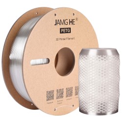 فیلامنت PETG برند JAMGHE شفاف 1.75mm فیلامنت PETG برند JAMGHE شفاف 1.75mm