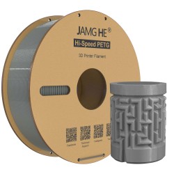 فیلامنت High-Speed PETG برند JAMGHE خاکستری 1.75mm فیلامنت High-Speed PETG برند JAMGHE خاکستری 1.75mm