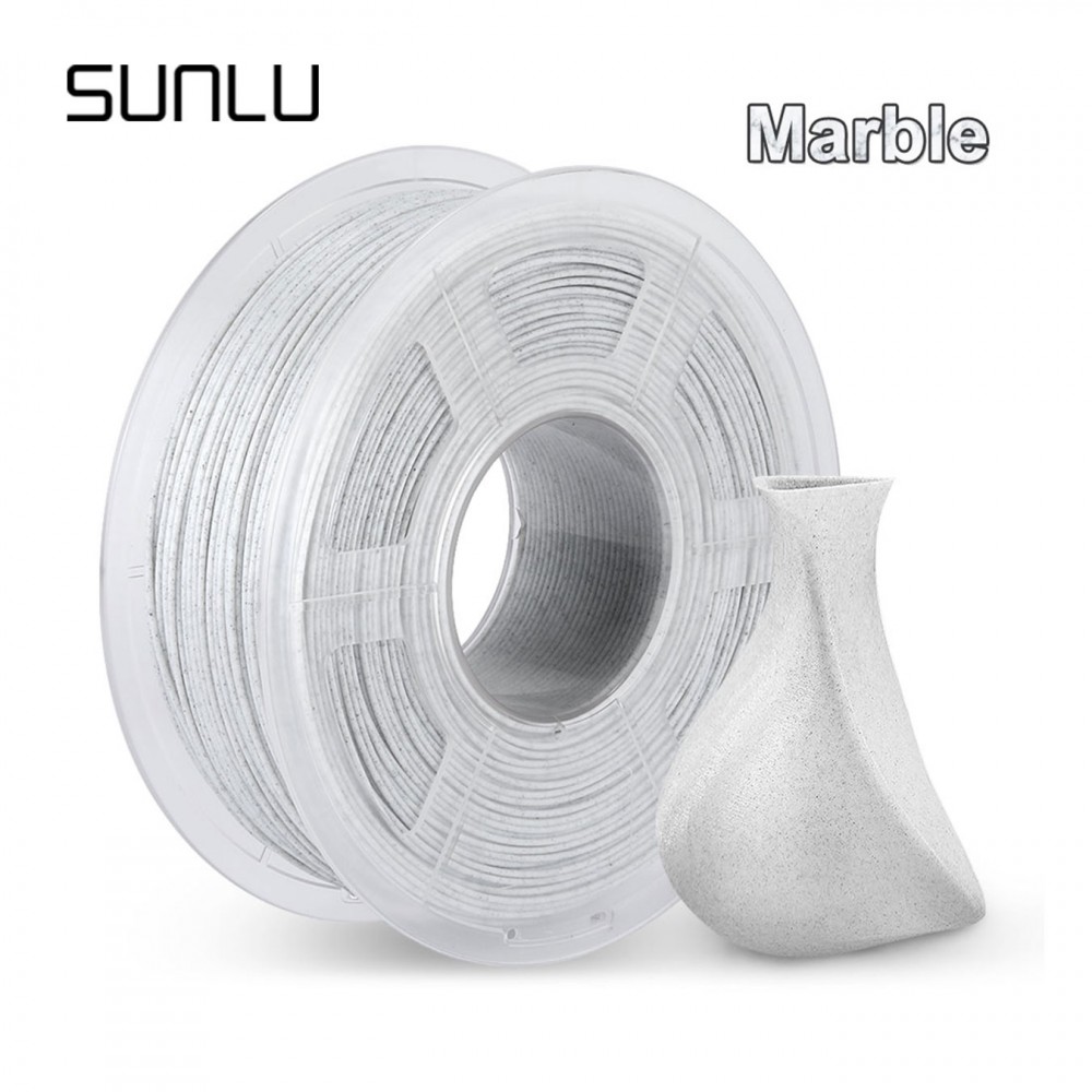 فیلامنت PLA Marble برند SUNLU طرح مرمر 1.75mm