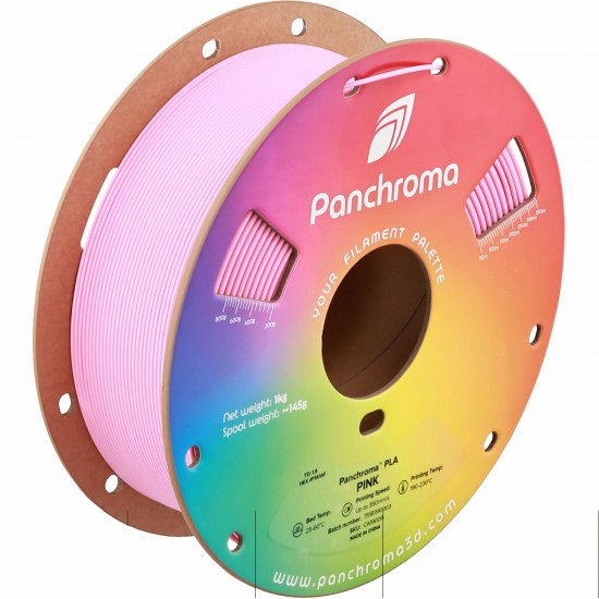 فیلامنت Panchroma CoPE از Polymaker برای چاپ سهبعدی صورتی رول فیلامنت Panchroma CoPE با قطر 1.75 میلیمتر صورتی
