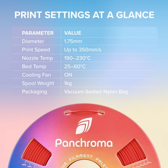 فیلامنت Panchroma CoPE از Polymaker برای چاپ سهبعدی بژ رول فیلامنت Panchroma CoPE با قطر 1.75 میلیمتر بژ