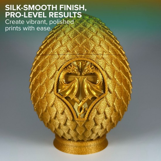 فیلامنت پولی میکر Panchroma Silk PLA رنگ Silk Gold
