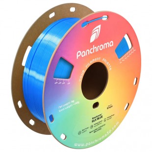 فیلامنت Panchroma™ Silk PLA برند Polymaker آبی ابریشمی 1.75mm