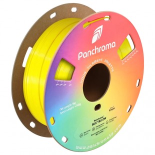 فیلامنت Panchroma™ Silk PLA برند Polymaker زرد ابریشمی 1.75mm