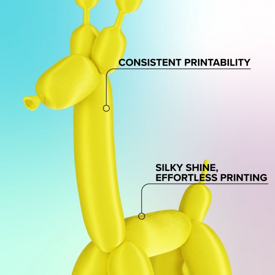 فیلامنت پولی میکر Panchroma Silk PLA رنگ Silk Yellow فیلامنت پولی میکر Panchroma Silk PLA رنگ Silk Yellow