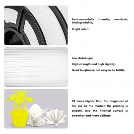 فیلامنت PLA PLUS برند SUNLU رنگ سفید 1.75mm