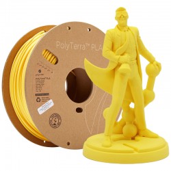 فیلامنت PolyTerra™ PLA Savannah Yellow برند Polymaker زرد 1.75mm فیلامنت PolyTerra™ PLA Savannah Yellow برند Polymaker زرد 1.75mm