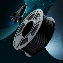 فیلامنت سرعت بالا High Speed PLA برند SUNLU رنگ سیاه 1.75mm فیلامنت سرعت بالا High Speed PLA برند SUNLU رنگ سیاه 1.75mm