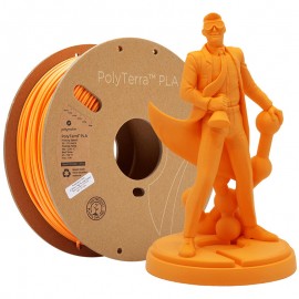فیلامنت PolyTerra™ PLA برند Polymaker نارنجی 1.75mm