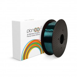 فیلامنت PETG سبز شفاف کله غازی 1.75mm فیلامنت PETG سبز شفاف کله غازی 1.75mm