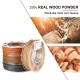 پک 4 عددی فیلامنت PLA Wood Amolen طرح چوب طبیعی قطر 1.75 میلی‌متر
