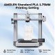 Amolen PLA Paper White 1.75mm 3D Printer Filament