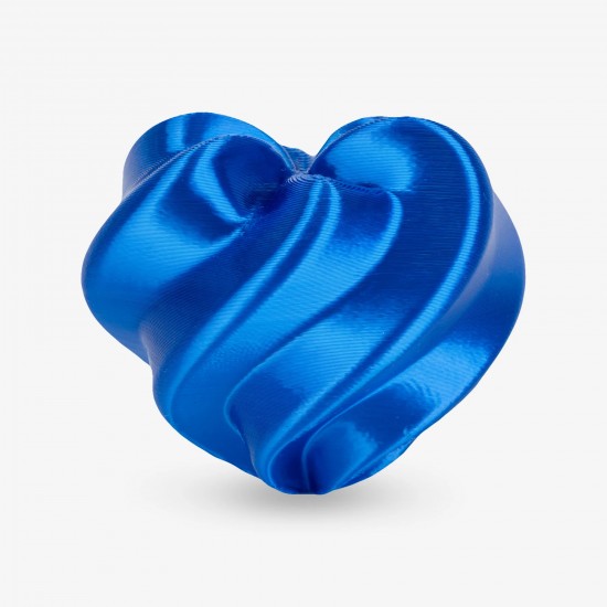 Amolen PLA Silk Sapphire Blue 1.75mm glossy 3D printing filament