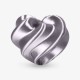 Amolen PLA Silk Silver 1.75mm glossy metallic 3D printing filament