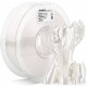 Amolen PLA Silk White 1.75mm glossy 3D printing filament