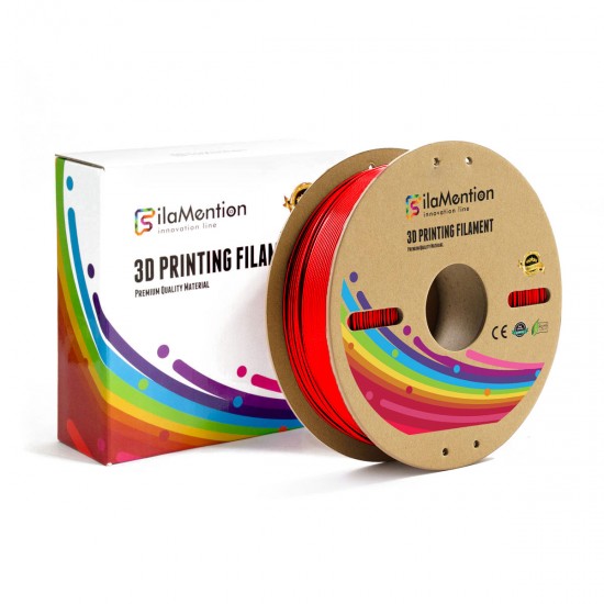 فیلامنت PLA FILAMENTION قرمز سیر 1.75mm