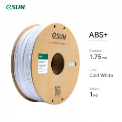 فیلامنت +ABS برند eSUN سفید یخچالی 1.75mm فیلامنت +ABS برند eSUN سفید یخچالی 1.75mm
