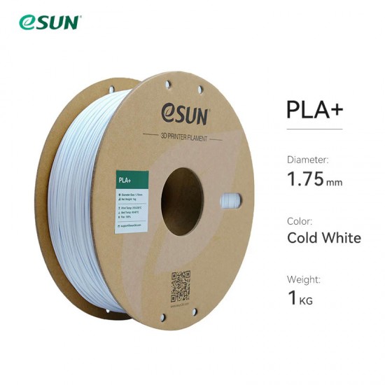 فیلامنت +PLA برند eSUN سفید یخچالی 1.75mm